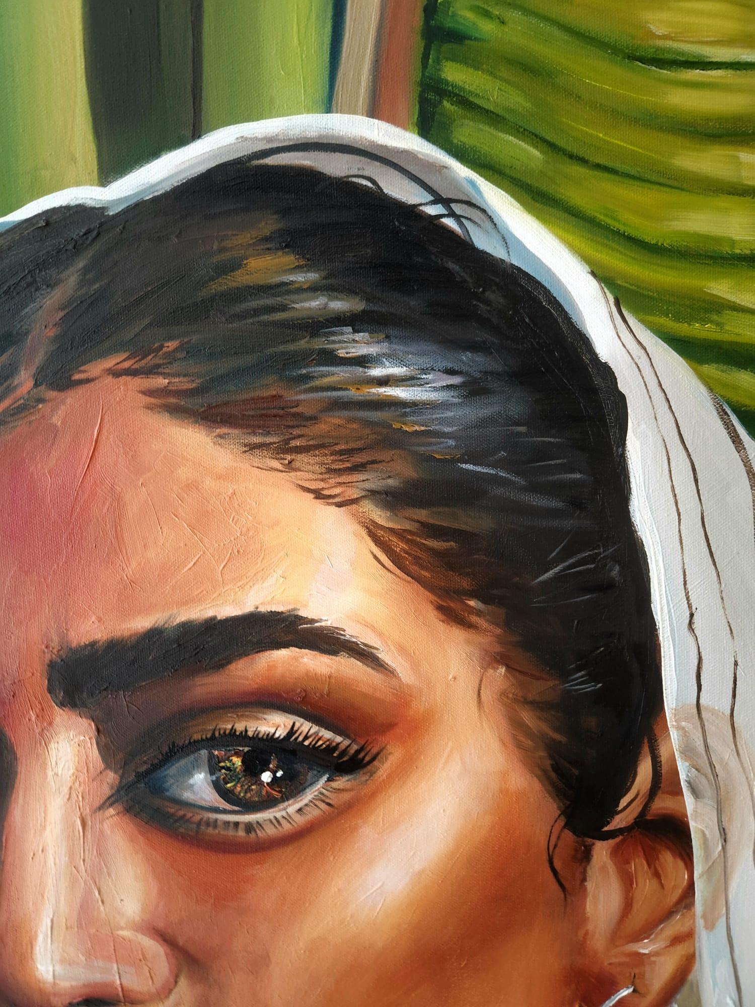 Dense - Expressionniste Painting par Fatima Zaidi