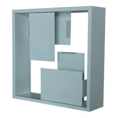 Fato Tisch- oder Wandleuchte aus weißem Metall von Gio Ponti für Artemide, Italien, 1970er Jahre