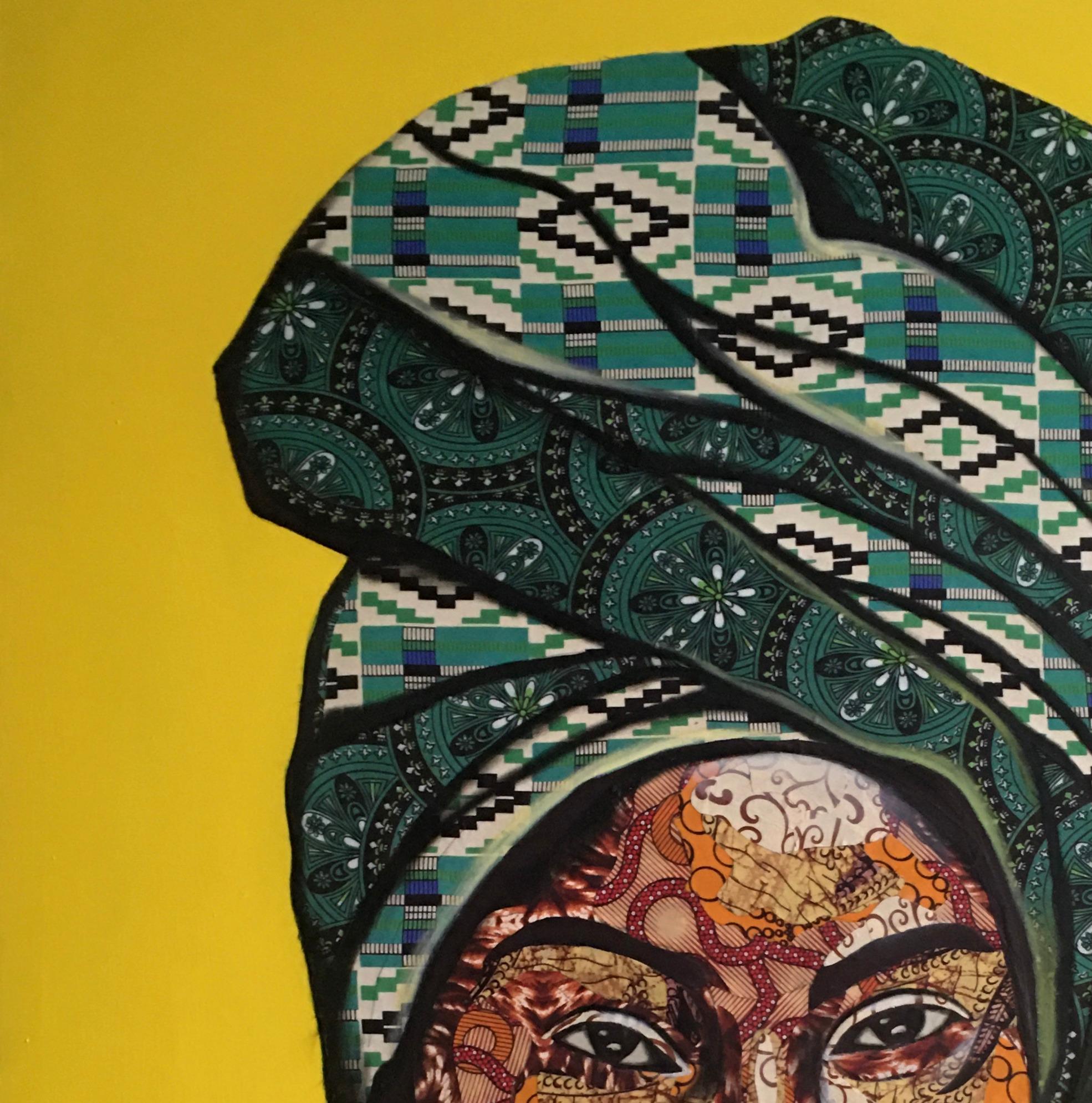 Arike - Painting di Fatunmbi Anjolaoluwa Grace