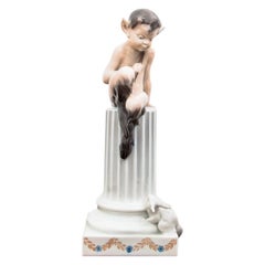 Figurine de faune de Royal Copenhagen, 1966