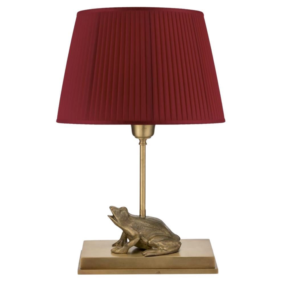 Fauna Froggy Lampe à poser en laiton ambré en vente