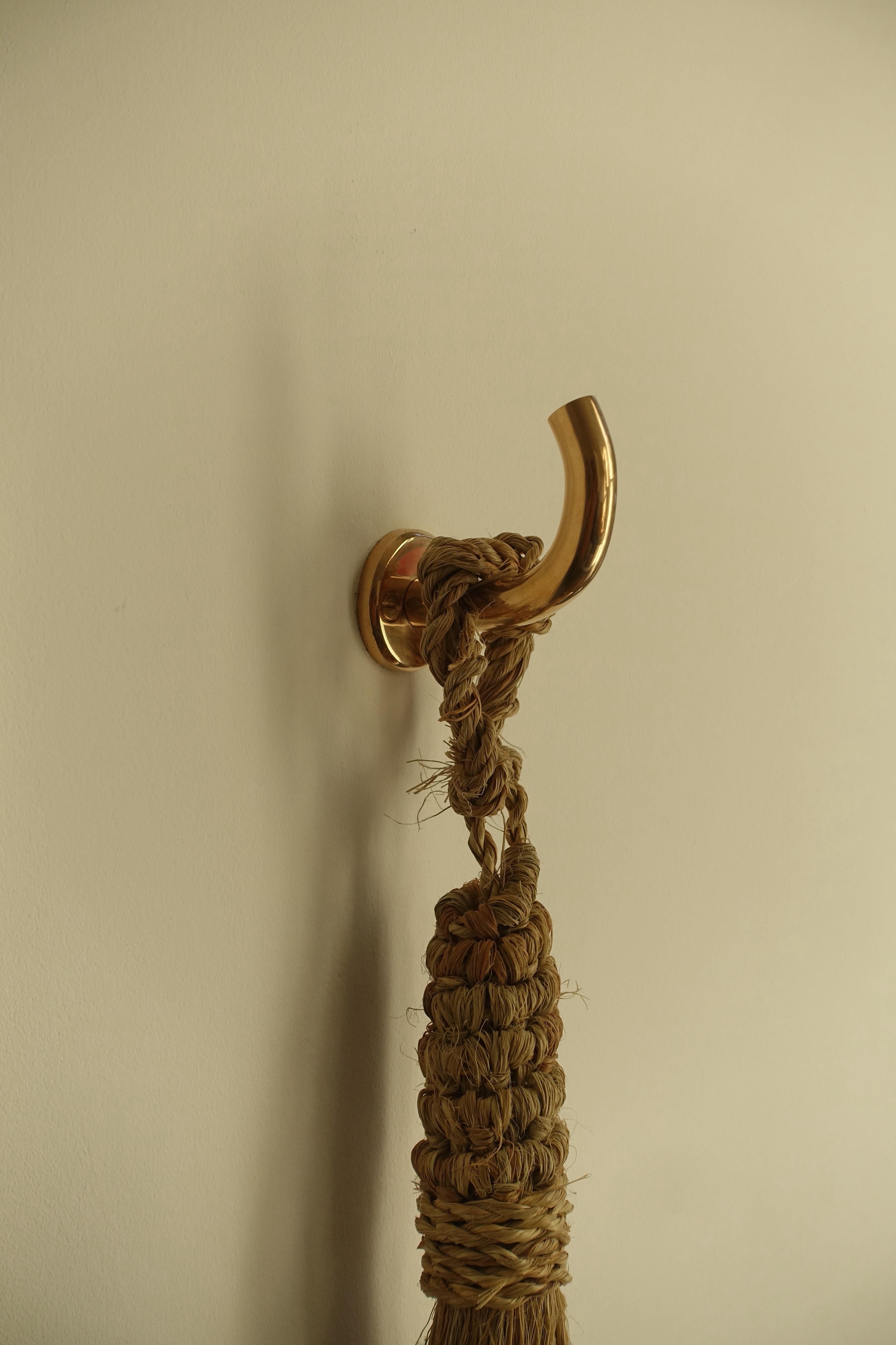 Brass FAUNA Wall Hook For Sale