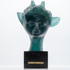 Faune by Jean-Pierre Demarchi Sculpture, Daum France