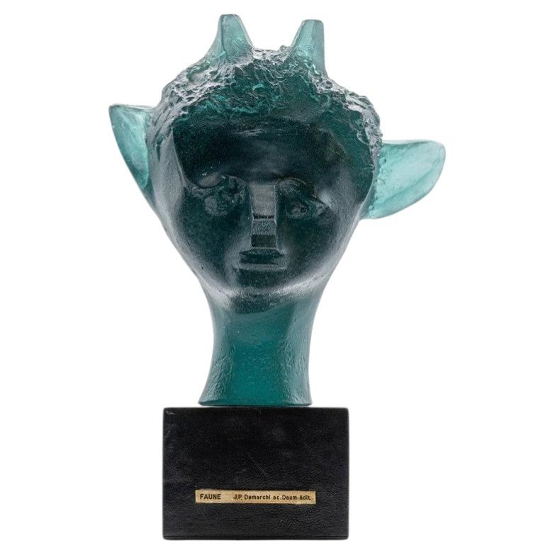 Faune by Jean-Pierre Demarchi Sculpture, Daum France