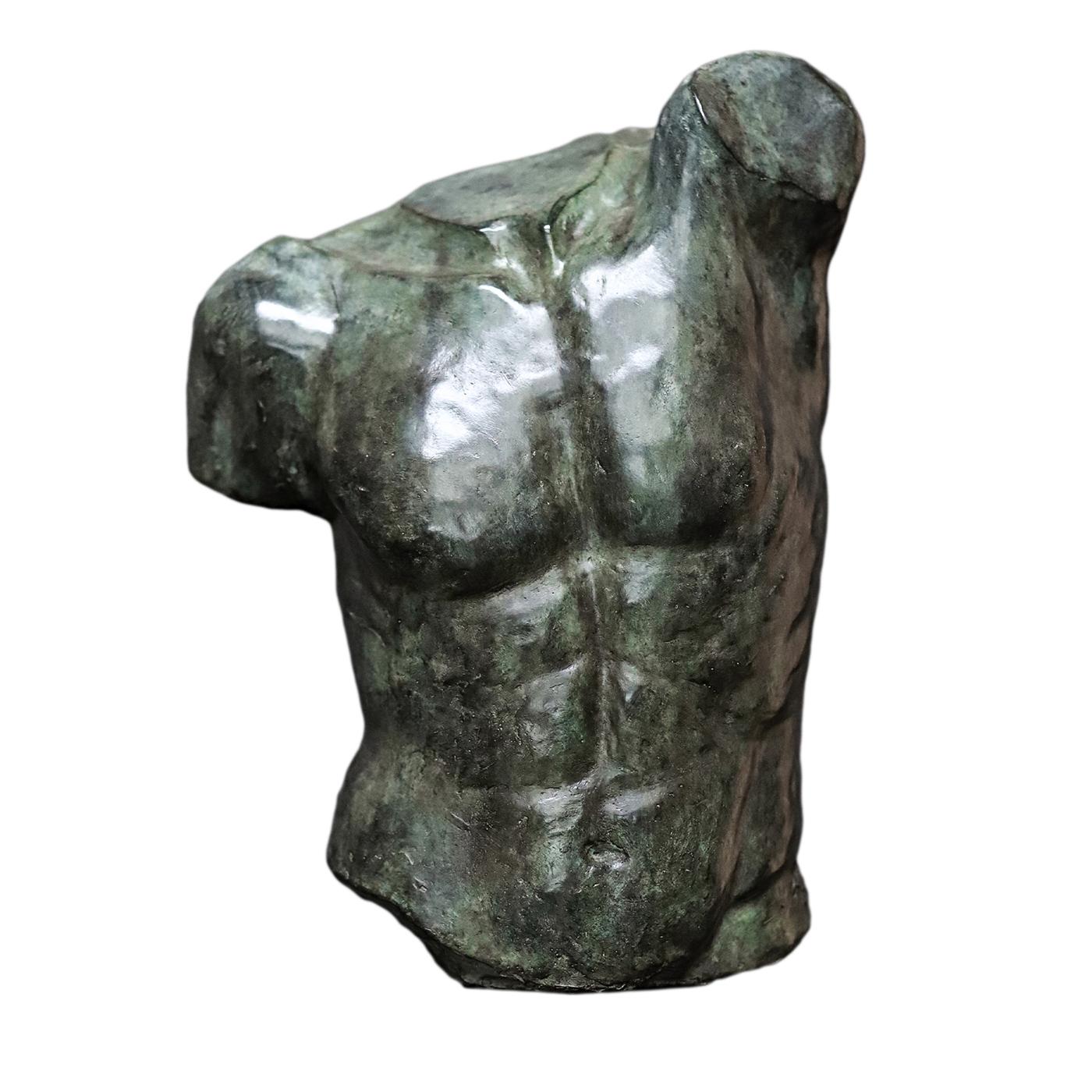 Escultura Fauno Torso Bronce