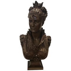 Faure De Brouysse Bronze Bust, France, 19th Century