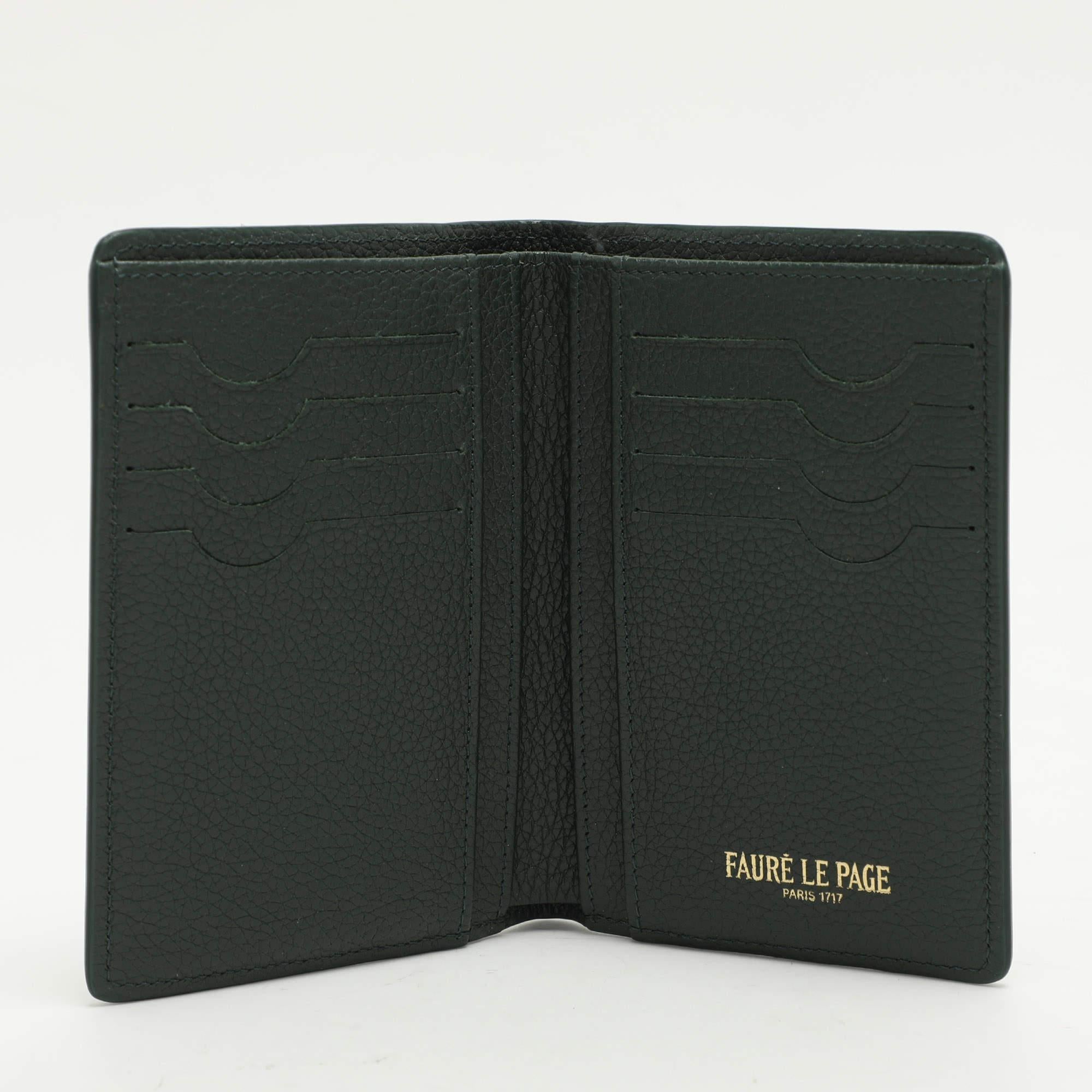 This stylish and functional cardholder is a must have in your collection. It is equipped with multiple well lined slots to hold your cards.