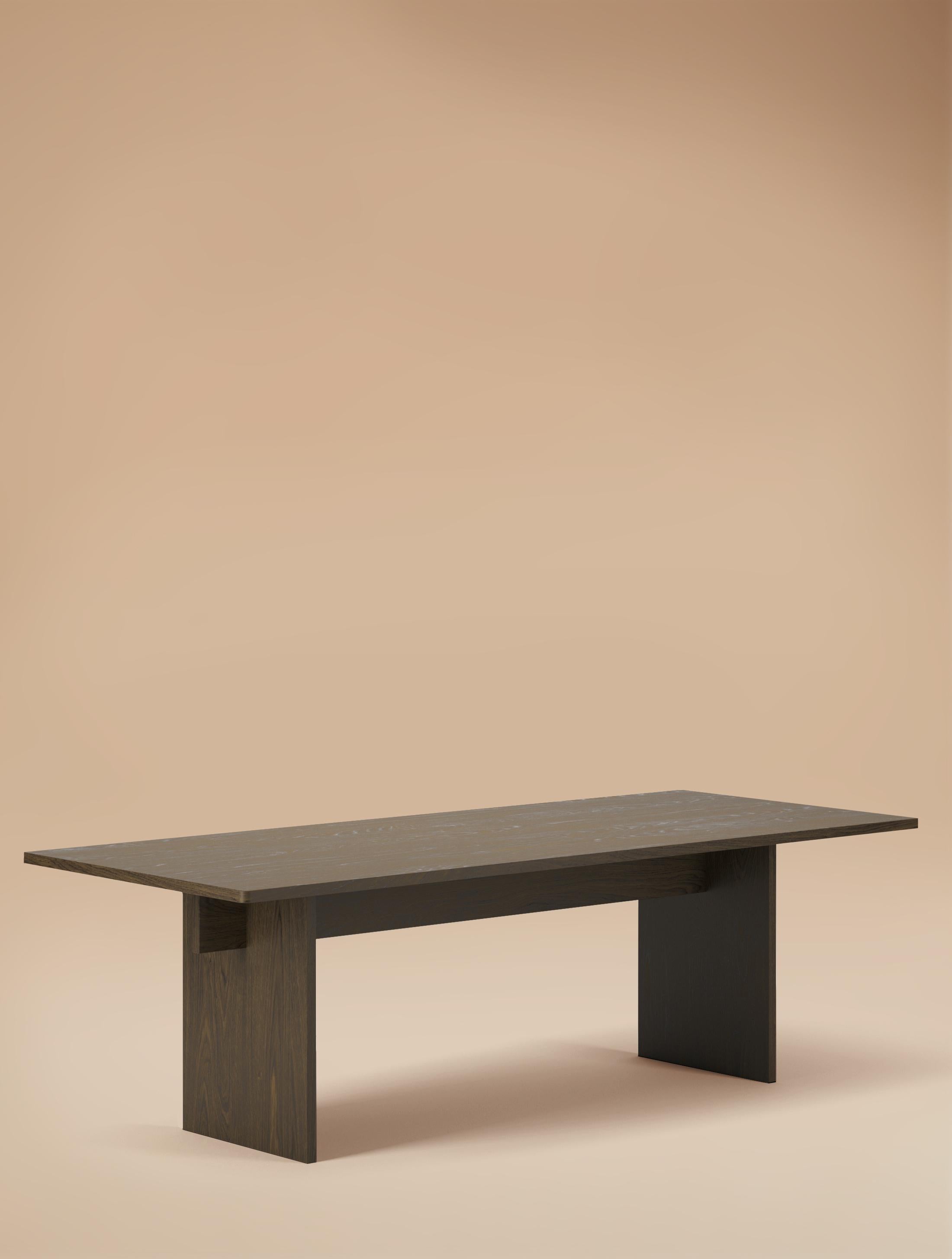 8 Seater Faure Table Handcrafted in Oak  by Kevin Frankental 10