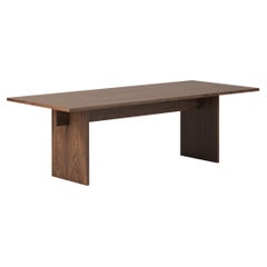 6 Seater Faure Dining Table Handcrafted in Walnut by Kevin Frankental
