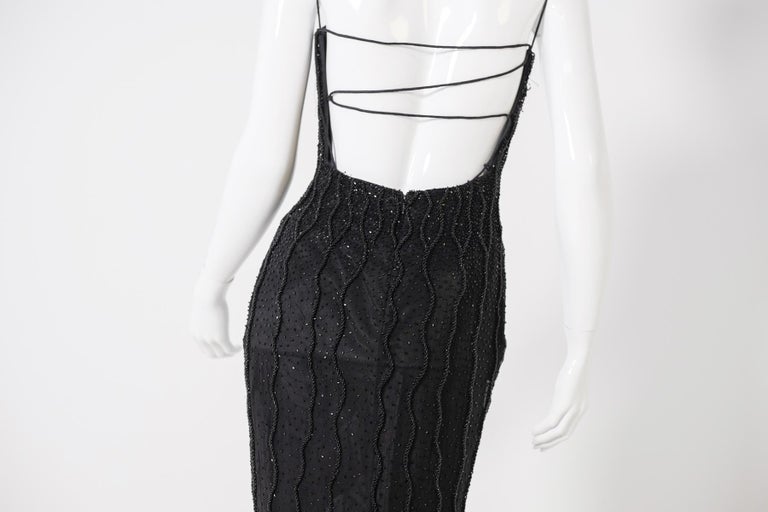 Faust Paris Black Long Evening Dresses For Sale at 1stDibs | faust paris  clothing