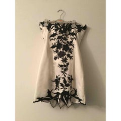 Faust Synthetic Mini Dress in White