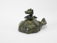 Faustino Aizkorbe "Personaje" Escultura de Bronce