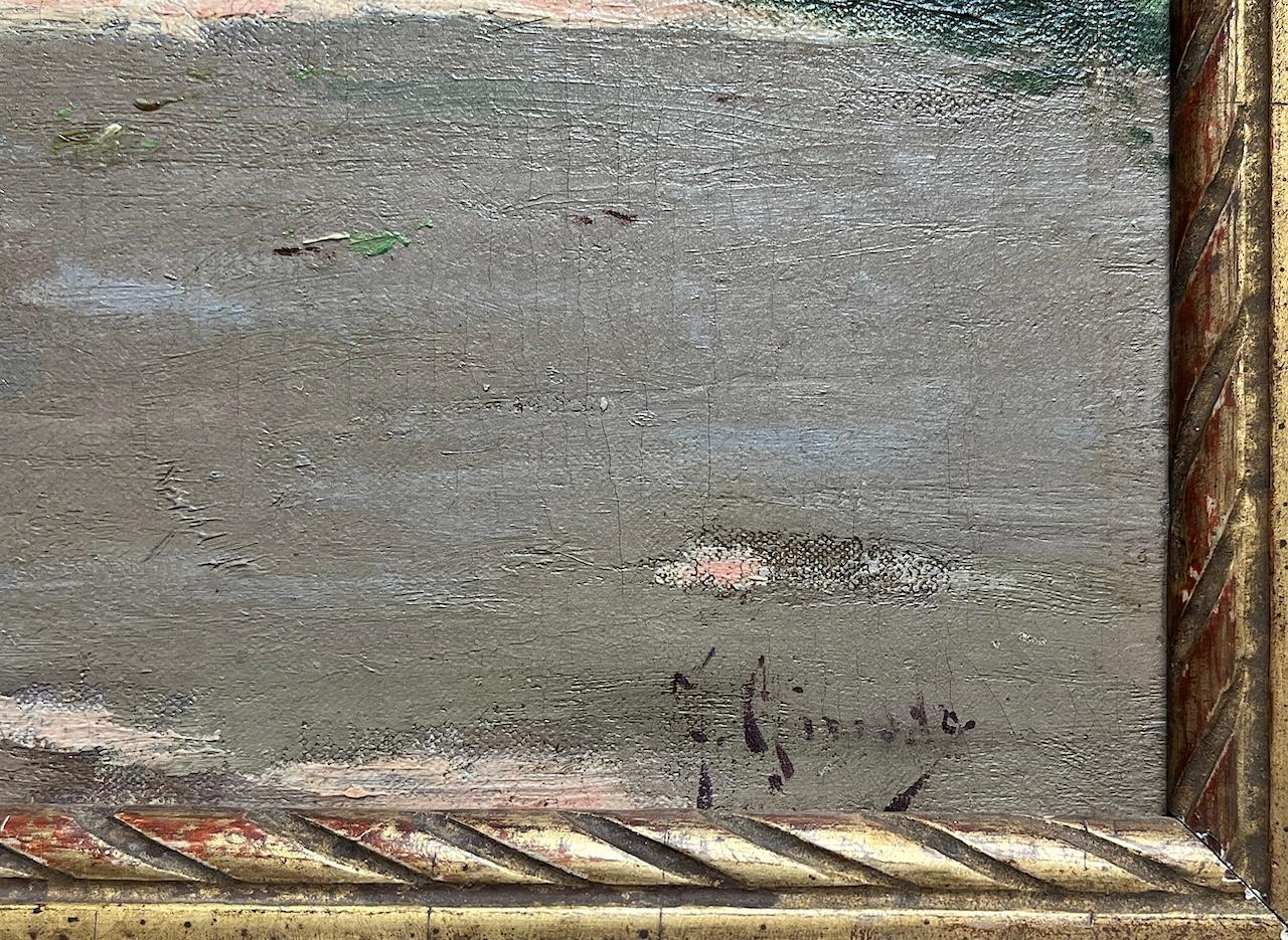 Avenue du Bois de Boulogne à Paris, France - École française Painting par Fausto Giusto