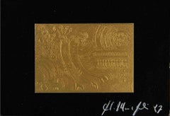 Abstract Composition - Etching by Fausto Maria Franchi - 1987