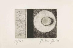 Abstract Composition - Etching by Fausto Maria Franchi - 1988