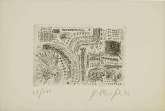 Composition abstraite de Fausto Maria Franchi - 1994