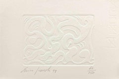 Composition abstraite de Fausto Maria Franchi - 1999