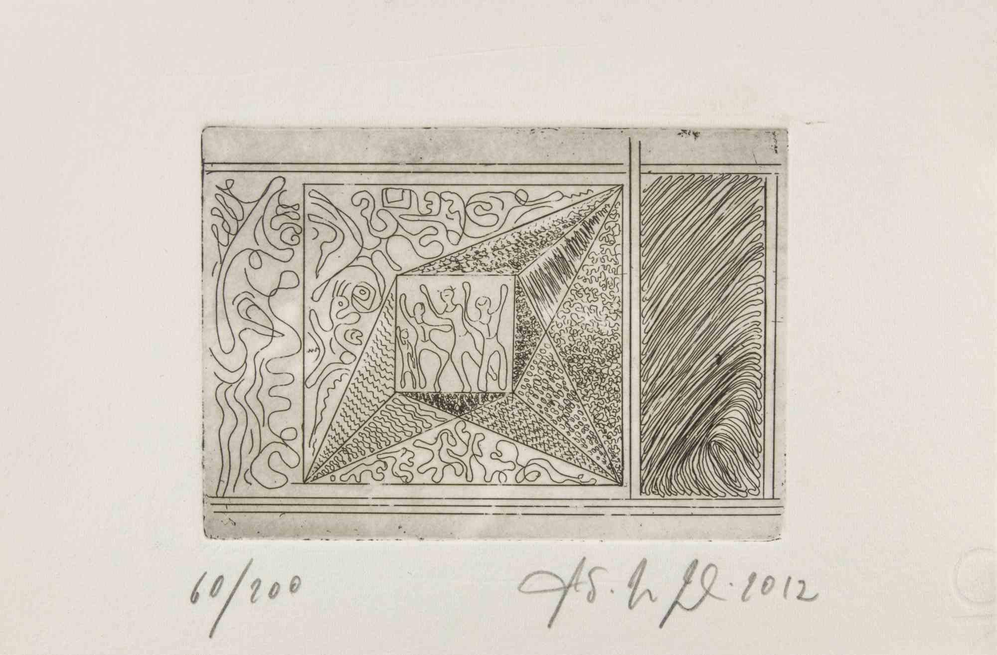 Etching realized by Fausto Maria Franchi in 2012.

Edition of 60/200.

Hand signed and numbered in pencil.

Excellent condition.