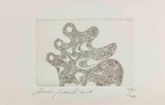 Abstrakte Komposition – Radierung von Fausto Maria Franchi – 2014