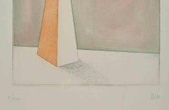 Untitled - Etching by Fausto Melotti - 1970s