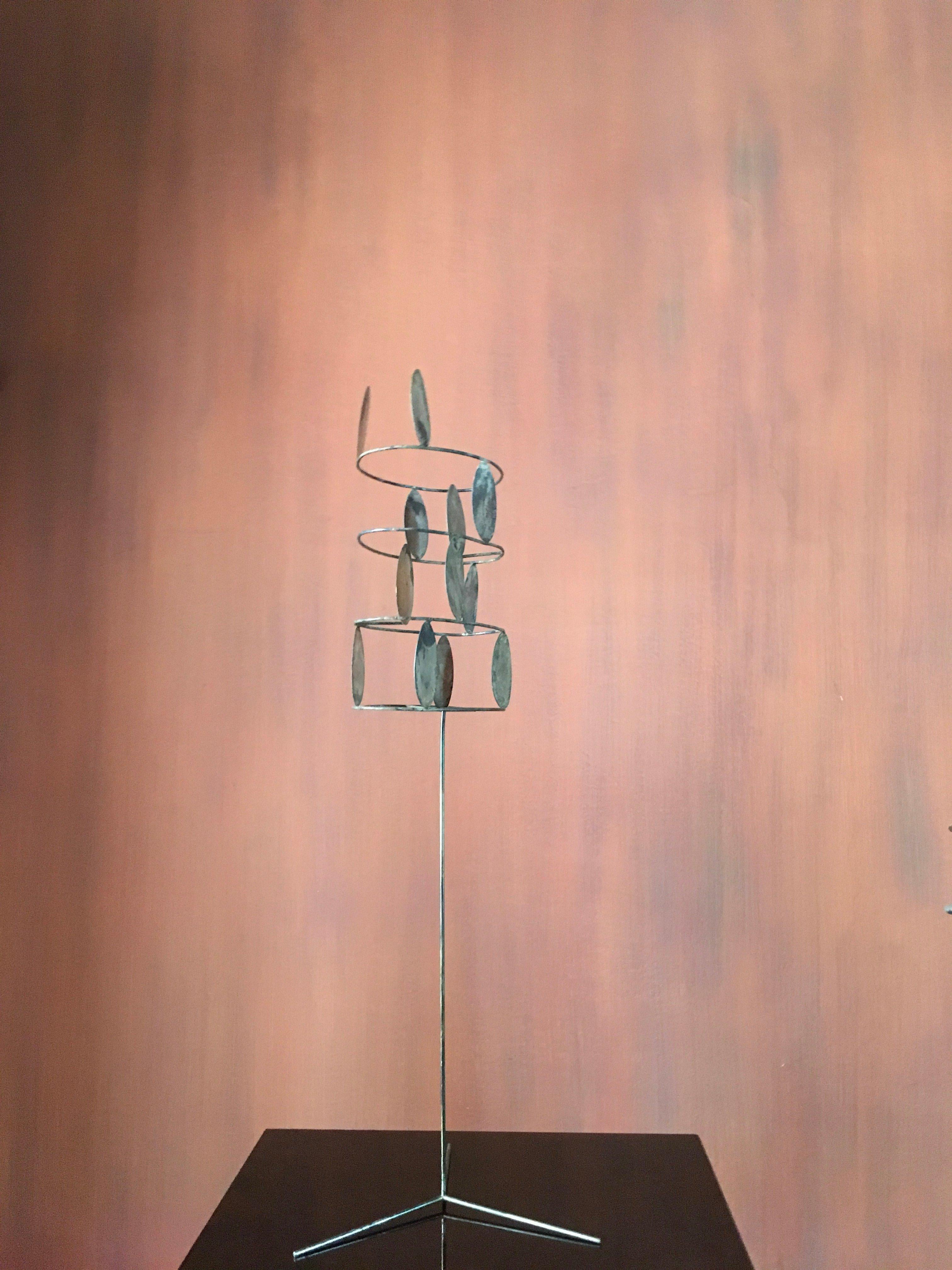 Alberello di Fausto Melotti 1965 Scultura astratta in argento massiccio 8