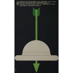 1970 Fausto OSPAAAL Day of Solidarity with Zimbabwe Original Poster
