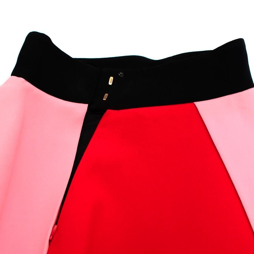 red and pink skirts