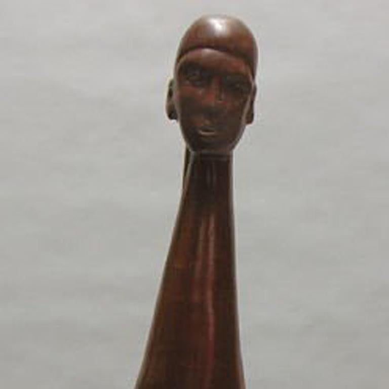 Nudo con drappo - Sculpture Moderno di Faustos Ramos