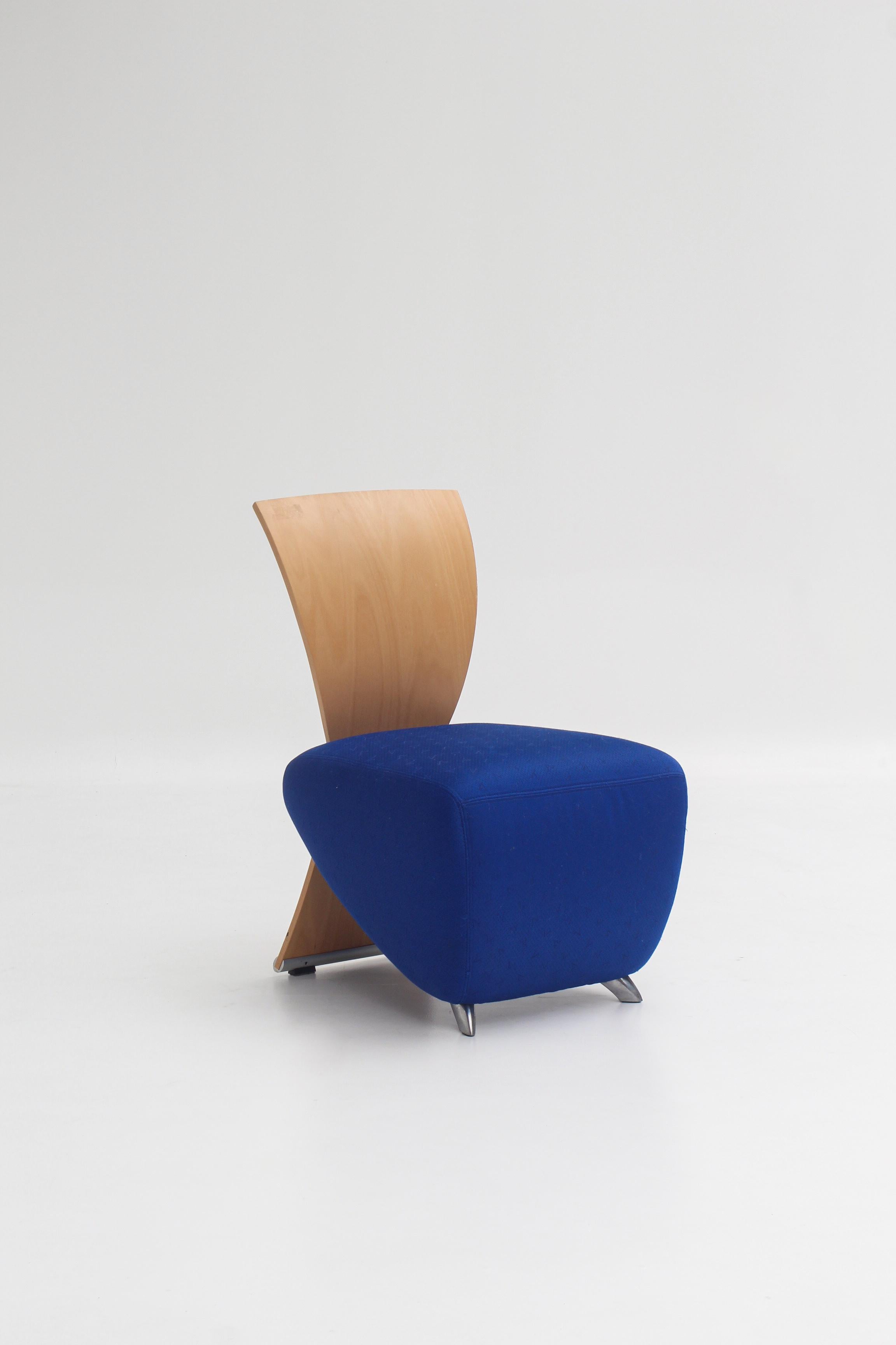 Américain Fauteuil BOBO Easy Chair en tissu de Dietmar Sharping en vente