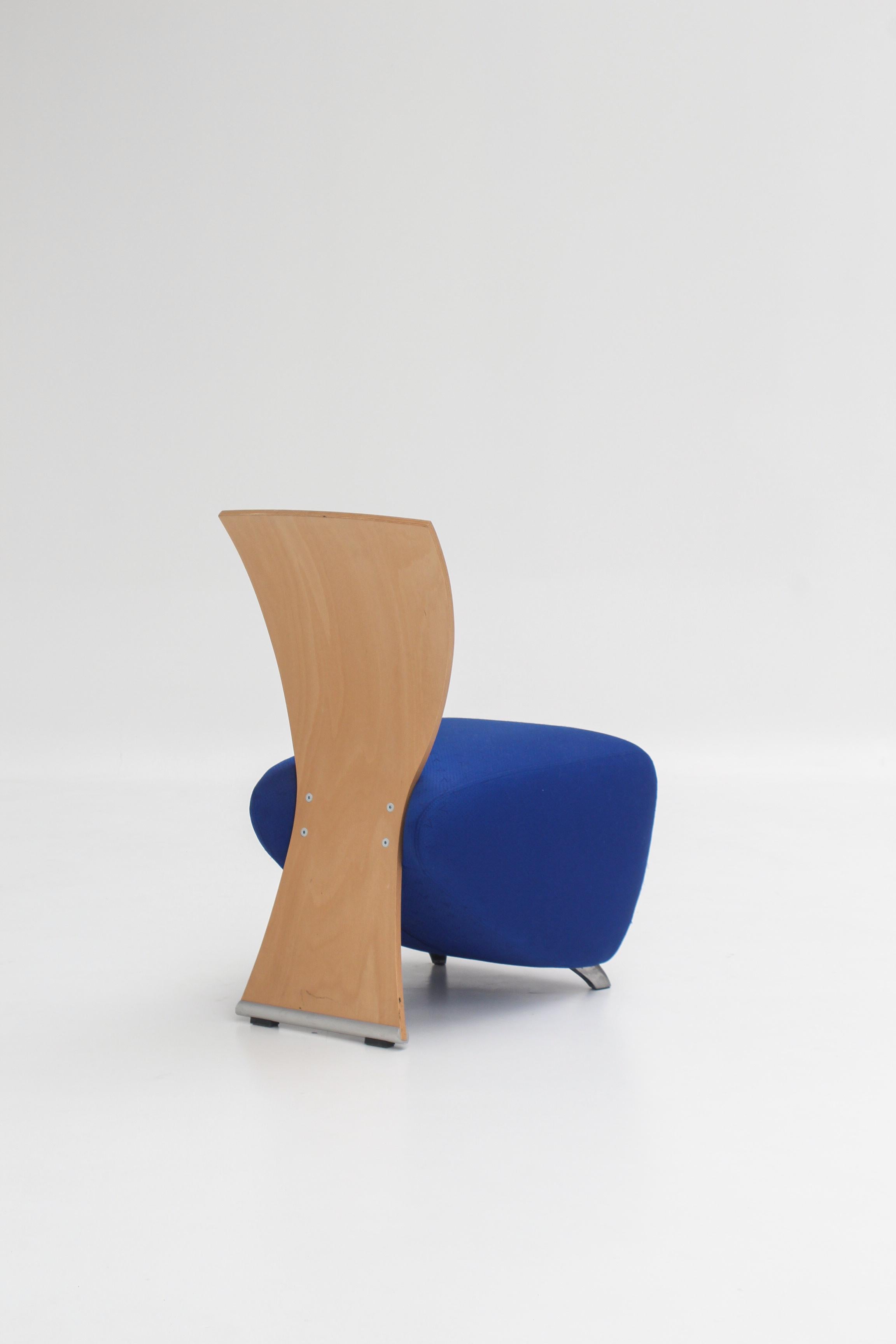 Fin du 20e siècle Fauteuil BOBO Easy Chair en tissu de Dietmar Sharping en vente