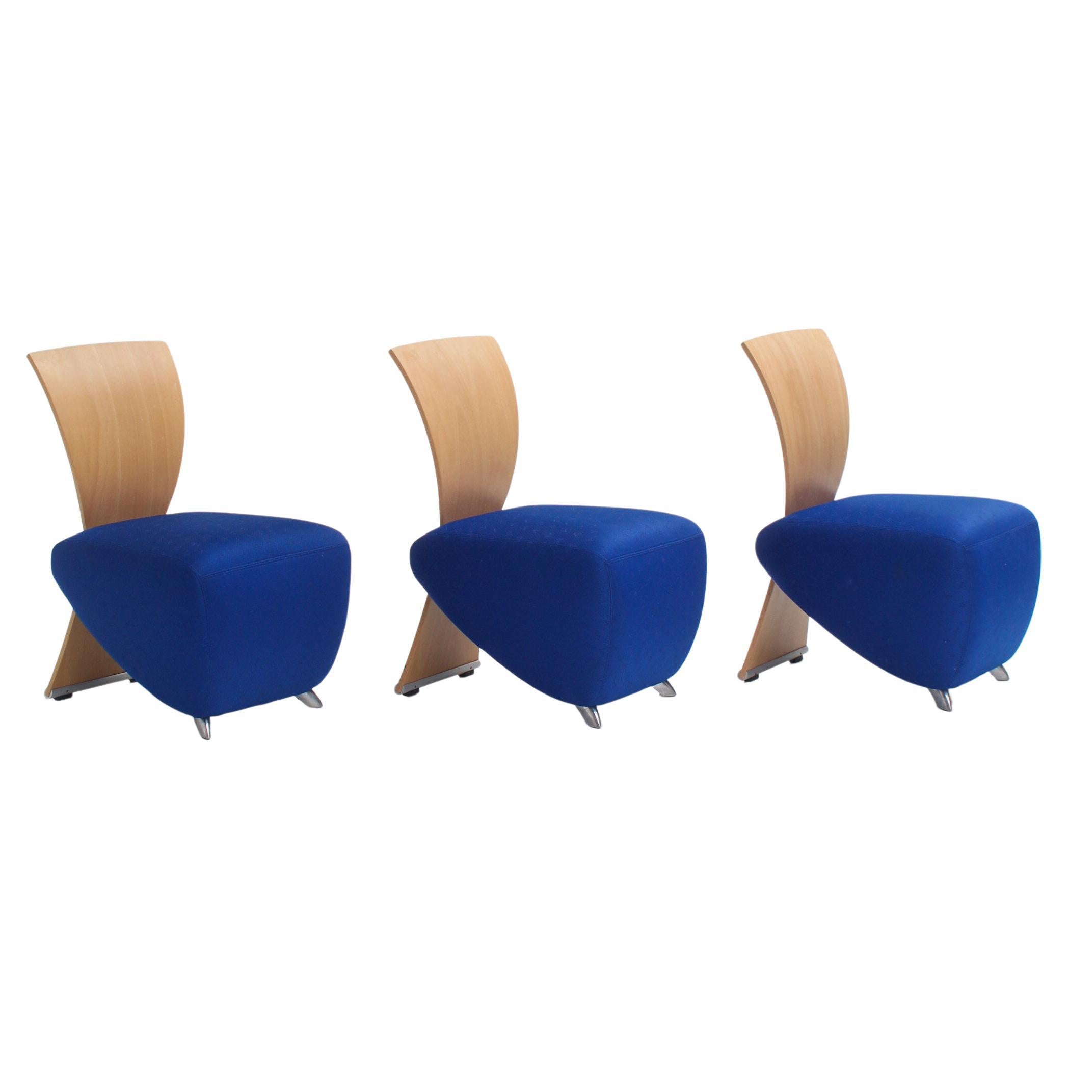 Fauteuil BOBO Easy Chair en tissu de Dietmar Sharping en vente