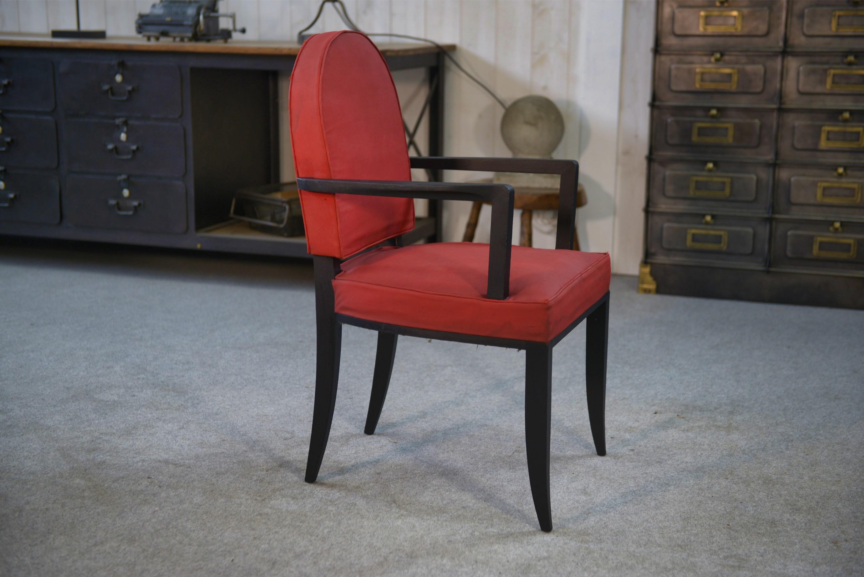 Pont Fauteuil par Jean Pascaud 1940's en vente 7