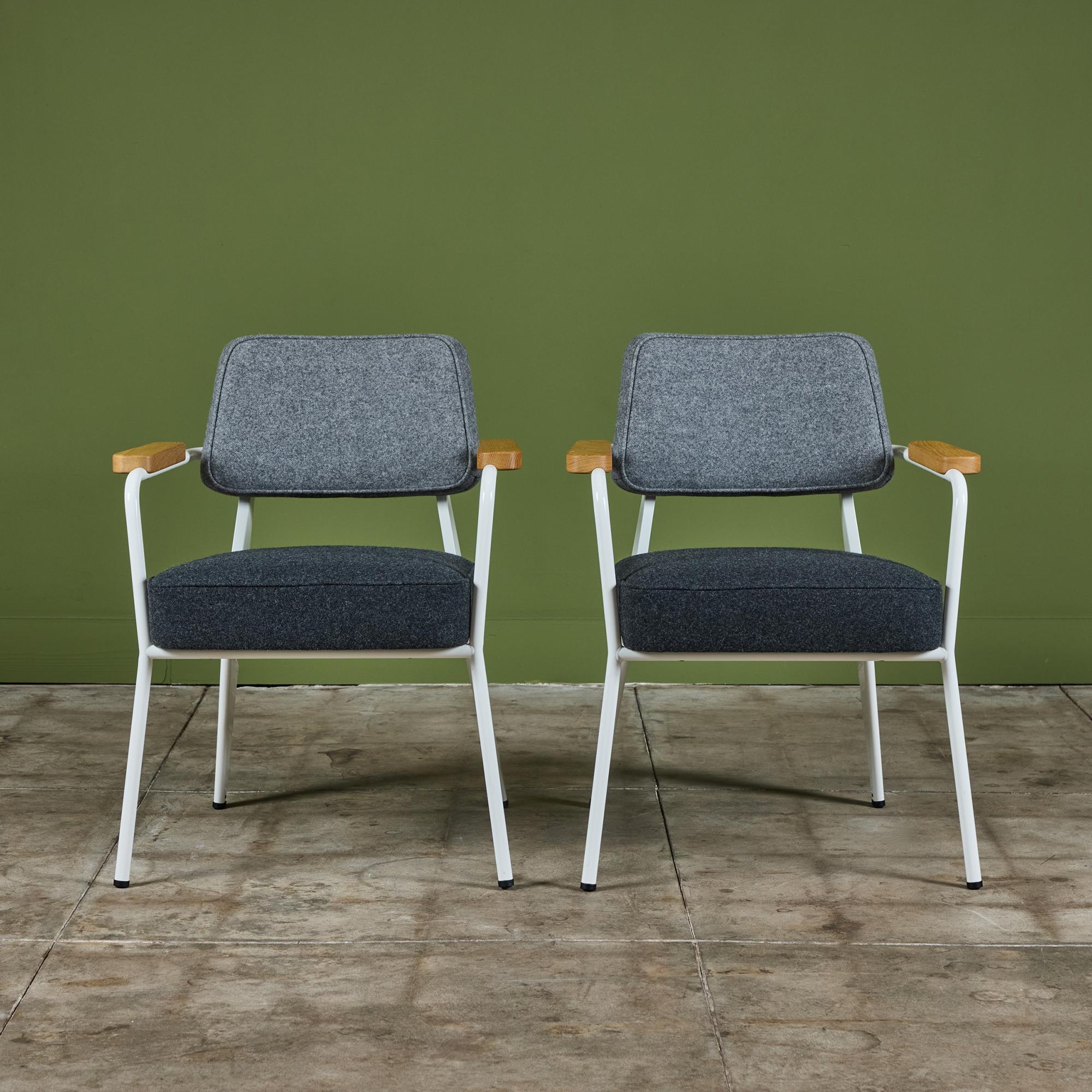 Fauteuil Chair by Jean Prouvé for Vitra For Sale 2