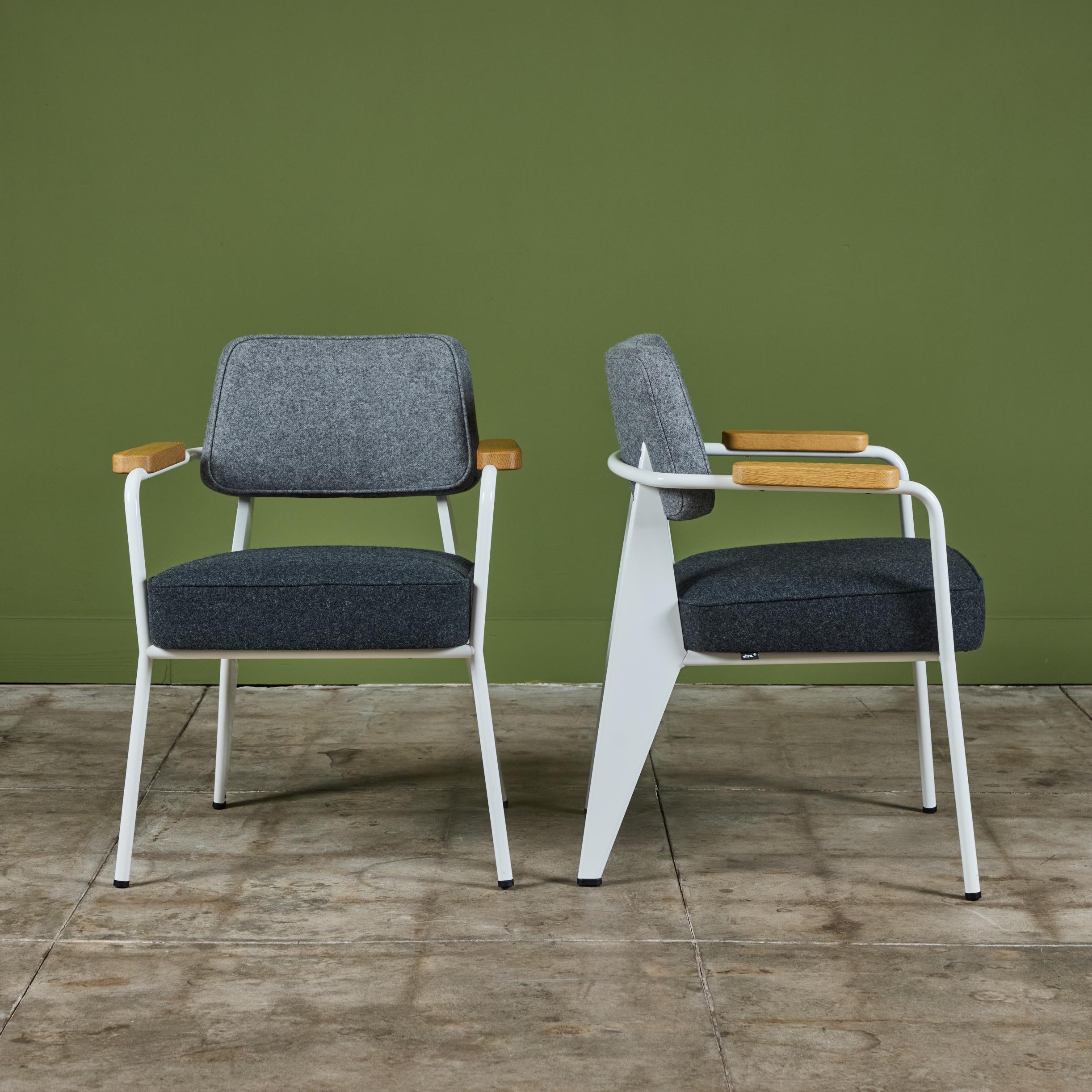 Fauteuil Chair by Jean Prouvé for Vitra For Sale 3