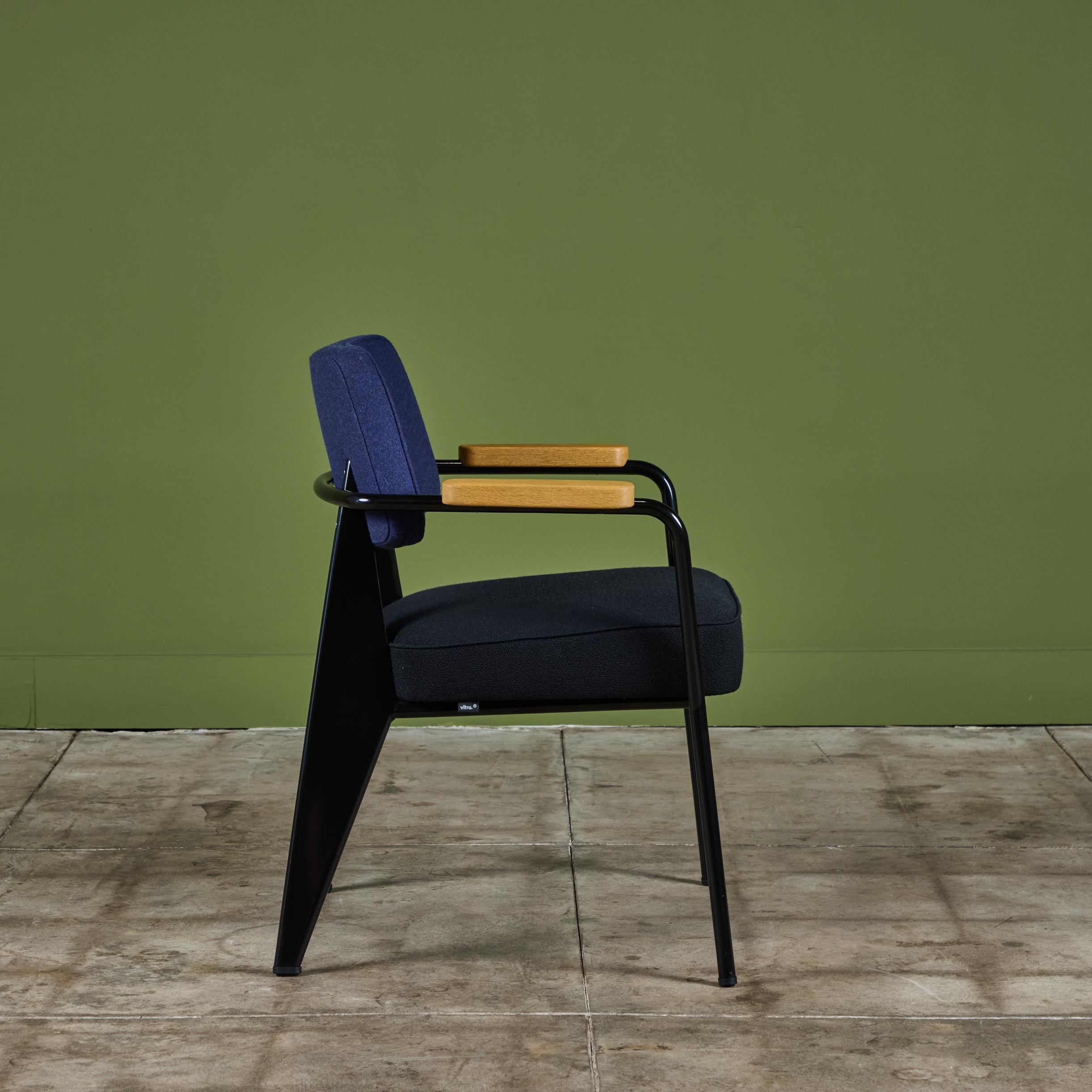 Swiss Fauteuil Chair by Jean Prouvé for Vitra
