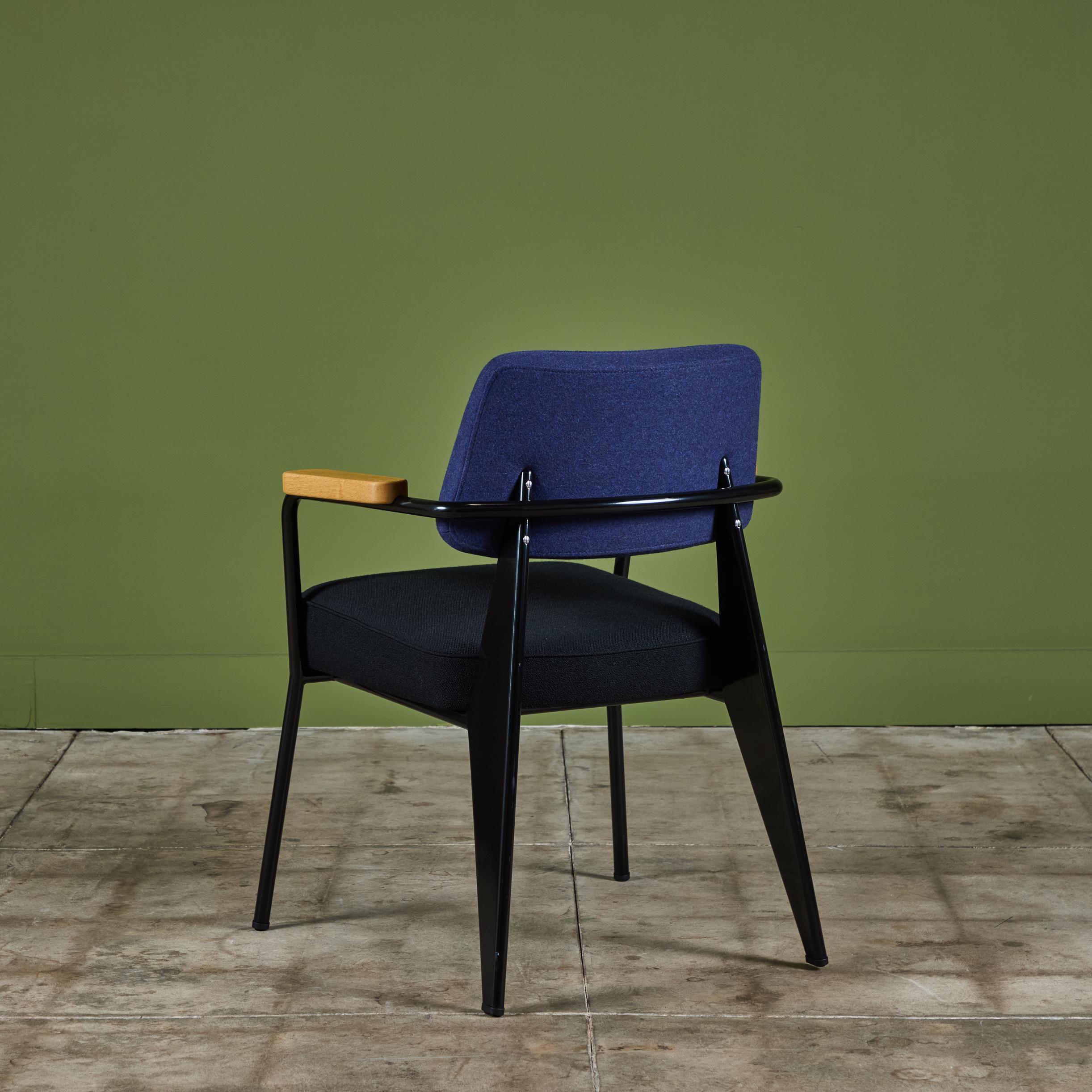 Contemporary Fauteuil Chair by Jean Prouvé for Vitra