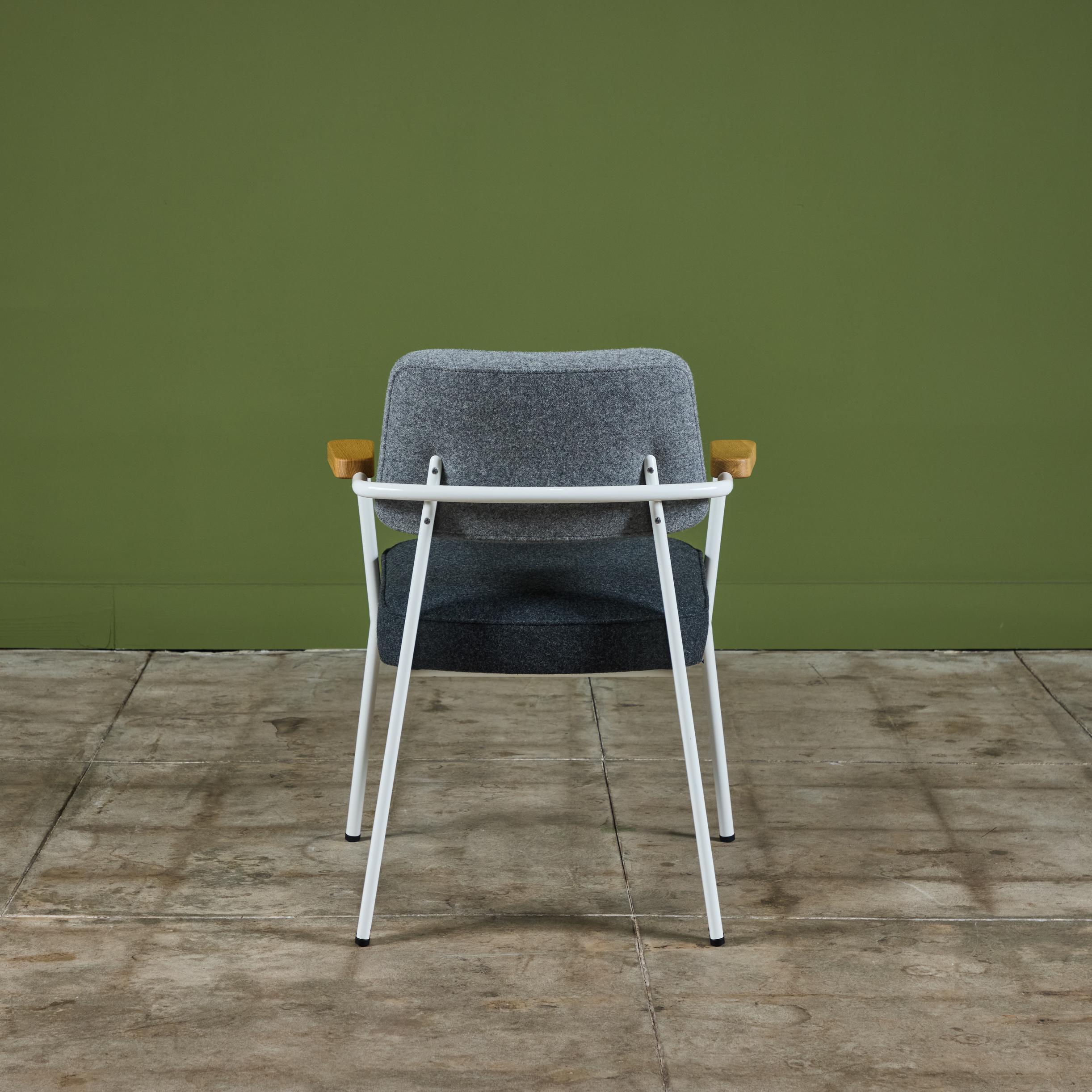 Contemporary Fauteuil Chair by Jean Prouvé for Vitra For Sale