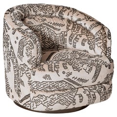 Fauteuil Colosseo Tiger White Designed by Laura Gonzalez