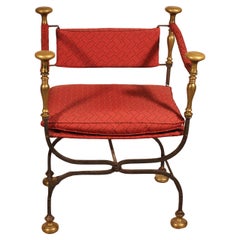 Wrought Iron Armchairs