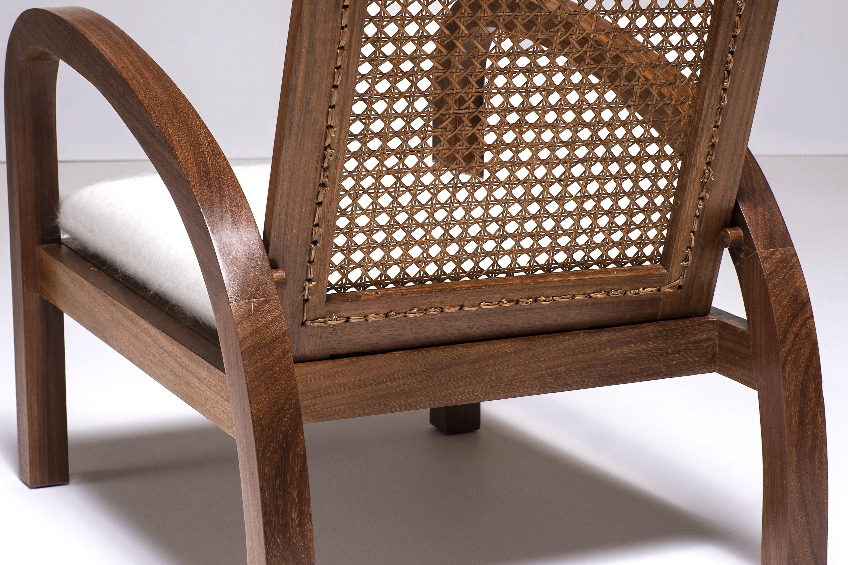 “Fauteuil de Paquebot” Chair, France 1950s For Sale 1
