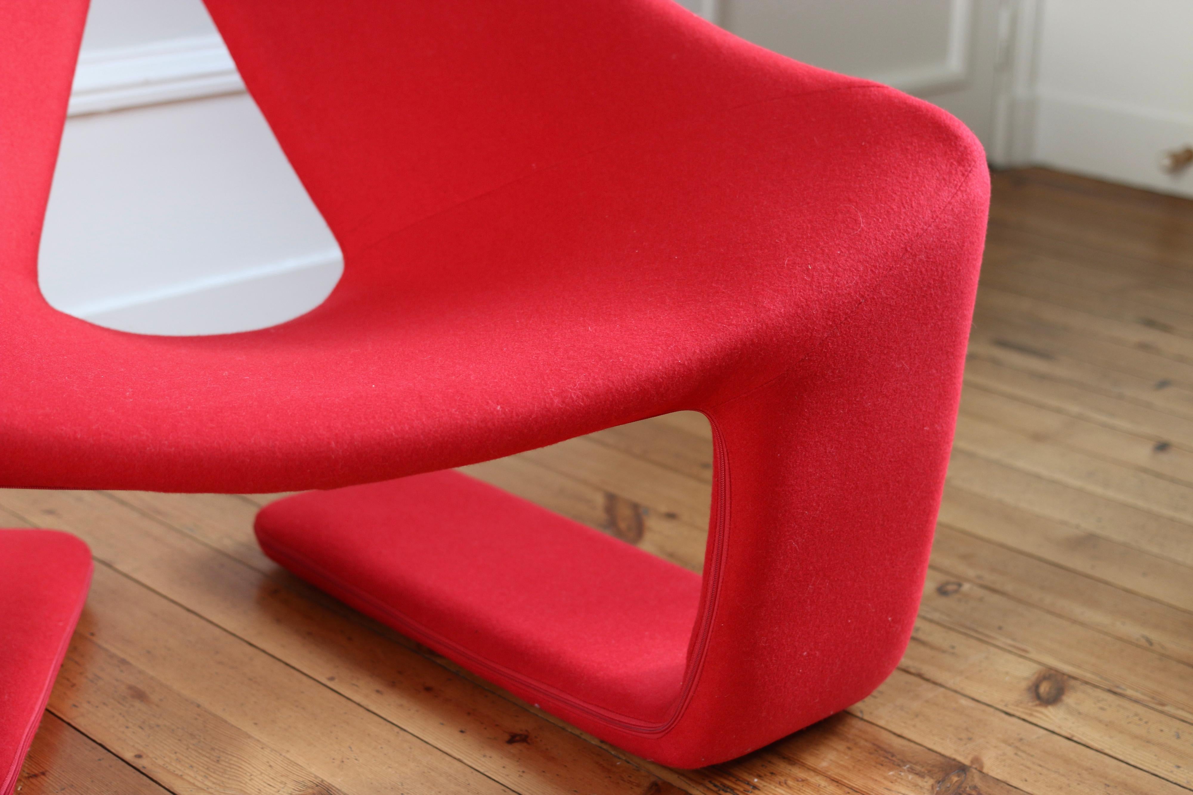 Fauteuil design vintage steiner zen par Kwok Hoi Chan 1970 Excellent état à NANTES, FR