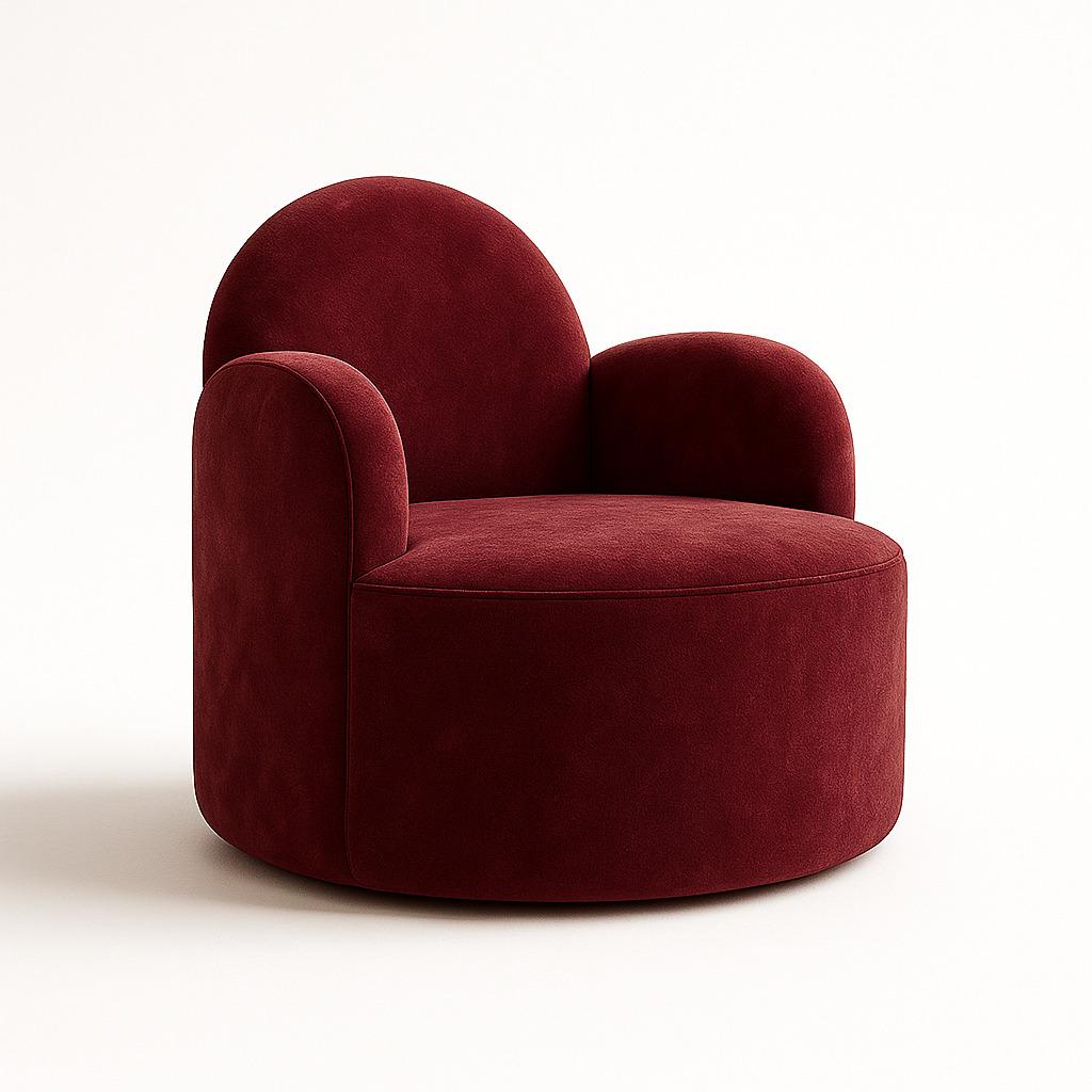 Le fauteuil Ibiza incarne l'harmonie parfaite entre modernité et confort. Avec ses formes symétriques et arrondies, il offre une silhouette fluide et élégante qui invite à la détente. Ses lignes épurées, sans superflu, accentuent la simplicité de