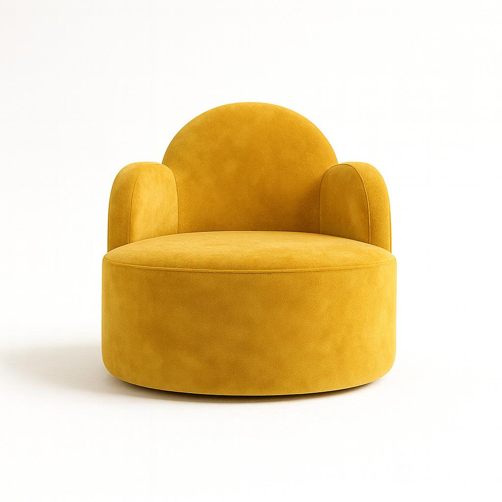 Le fauteuil Ibiza incarne l'harmonie parfaite entre modernité et confort. Avec ses formes symétriques et arrondies, il offre une silhouette fluide et élégante qui invite à la détente. Ses lignes épurées, sans superflu, accentuent la simplicité de