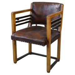 Fauteuil modern cuir 1940er Jahre
