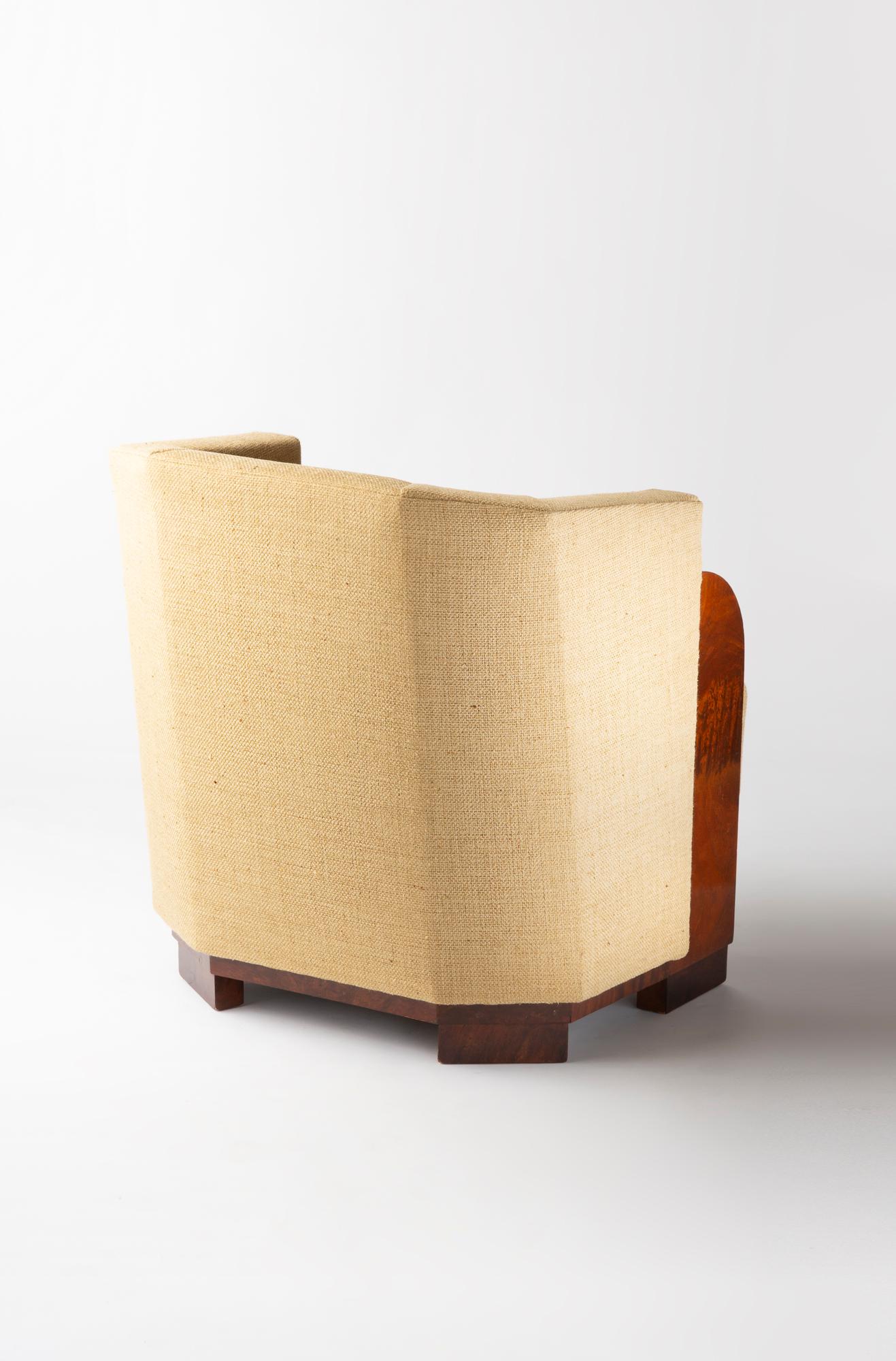 Mid-Century moderno Fauteuil Moderniste di Michel Dufet in vendita