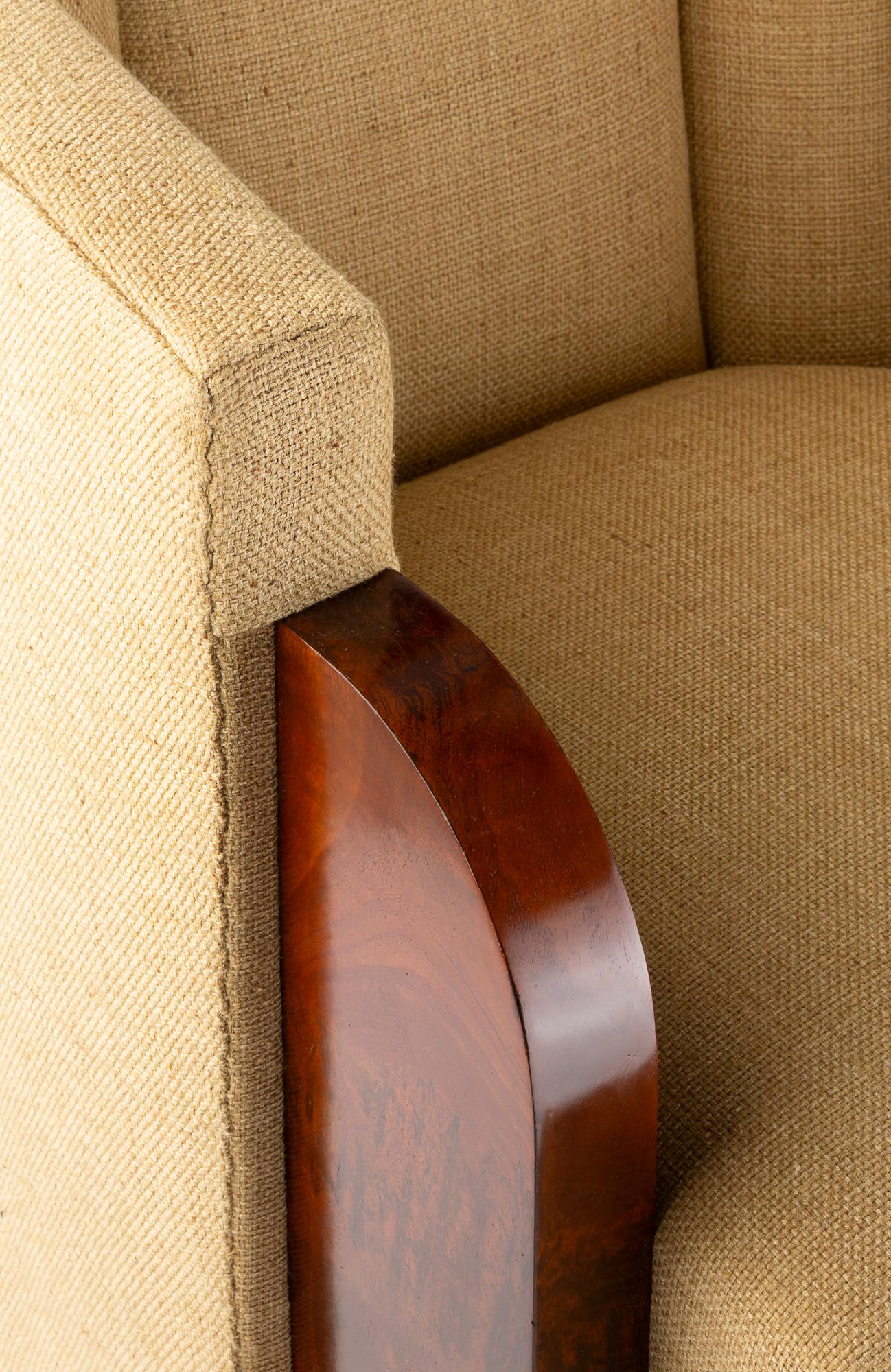 Francese Fauteuil Moderniste di Michel Dufet in vendita