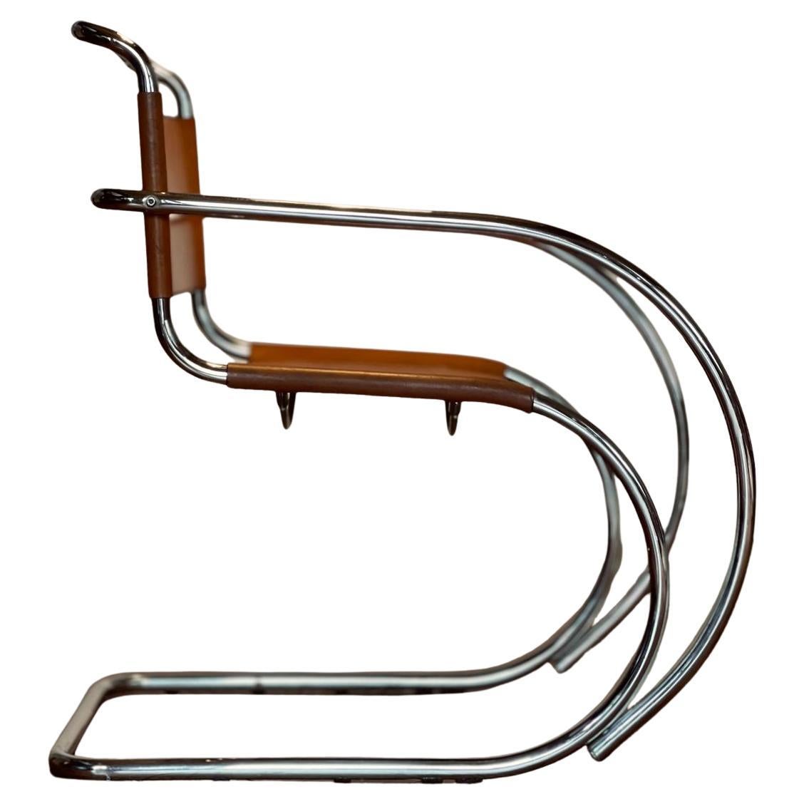Fauteuil MR20 de Ludwig Mies van der Rohe édition des années 70 en venta