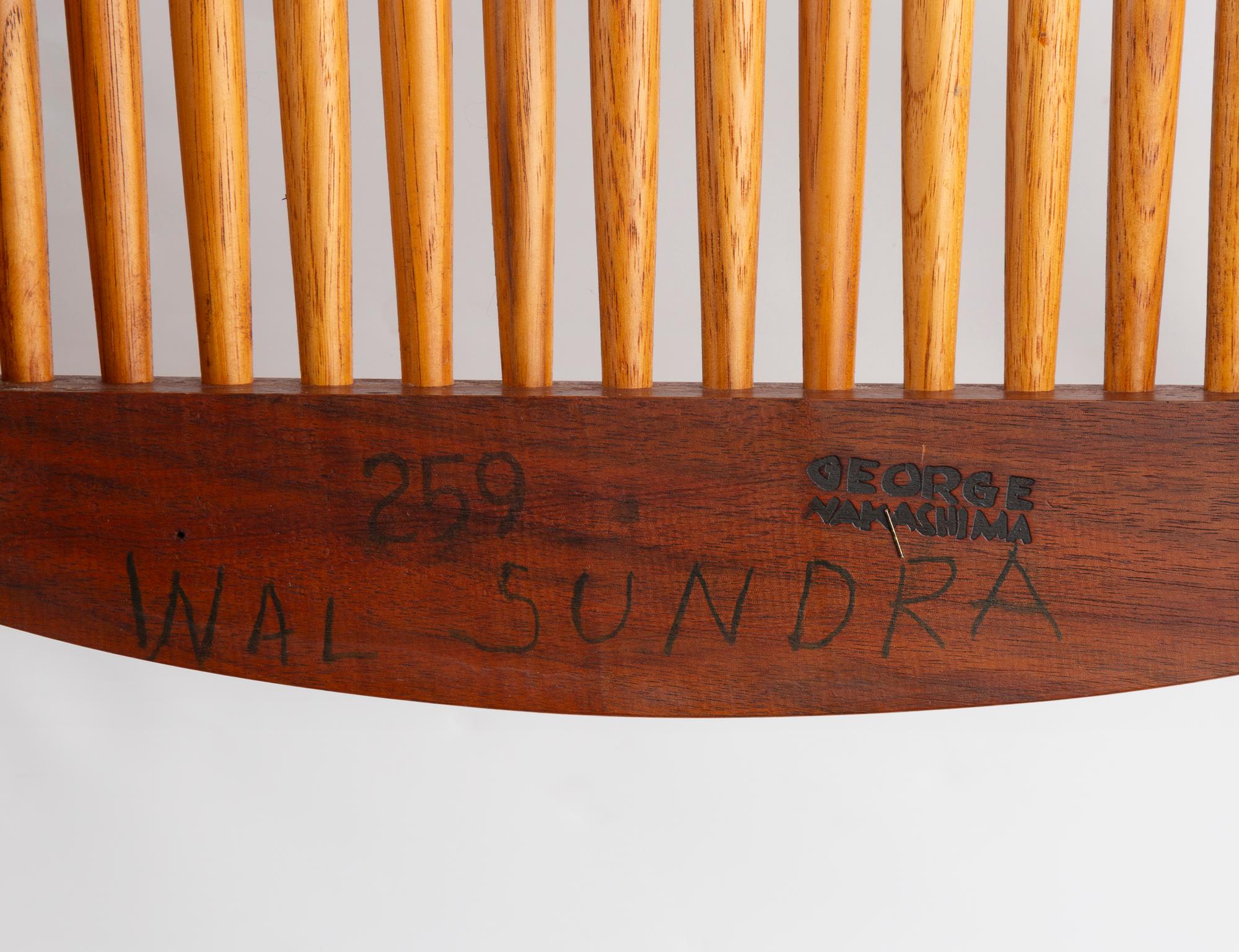 Fauteuil Orígenes de George Nakashima en venta 3