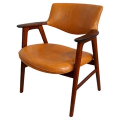Fauteuil palissandre mod 43 par Erik Kirkegaard