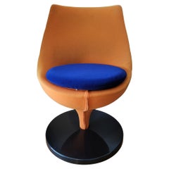 Fauteuil Polaris de Pierre Guariche orange par Meurop Belgique 1960 Used